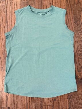 Nike Sleeveless Crew Tank in Seafoam